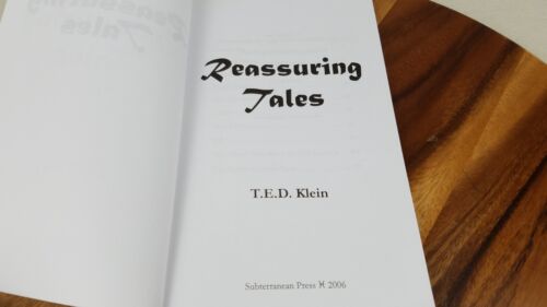 T.E.D. Klein Reassuring Tales 2006 Advance Reader Edition - Picture 4 of 5