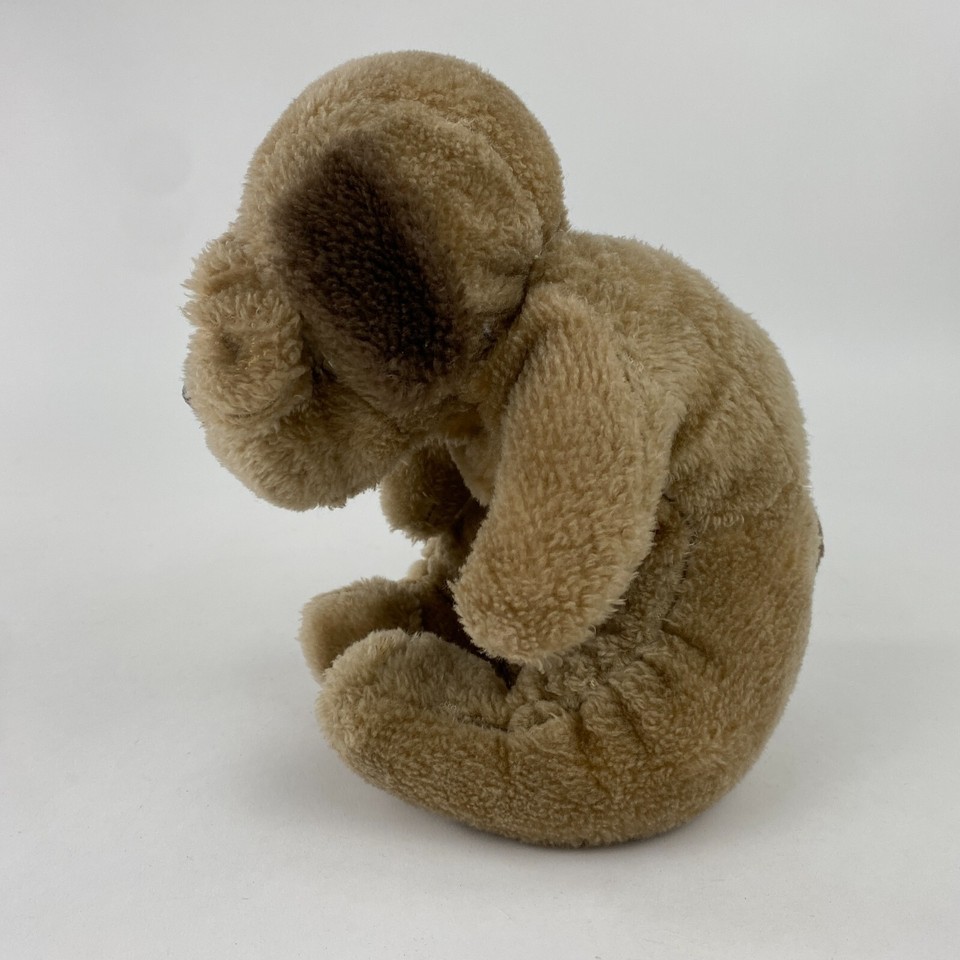 Vintage 1986 Hush Puppy Raffoler Dog Plush Stuffed Animal Toy Wrinkles