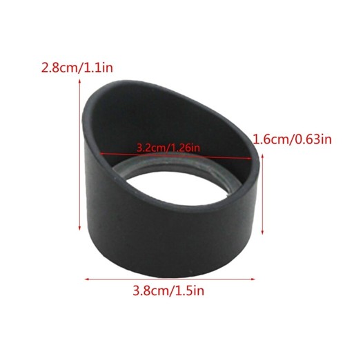Soft Rubber Eyepiece Eye Shield 28mm-37mm Eyes Guard Cups for Binoculars - Picture 3 of 19