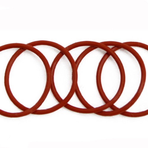 O Ring Silikon Dichtungsringe 12mm - 80mm Schnurstärke 4mm Lebensmittelecht Rot - Picture 5 of 11