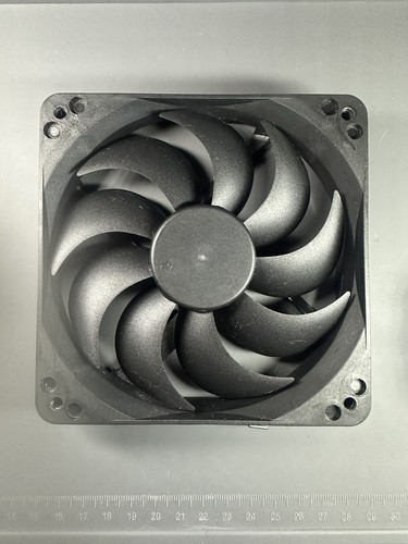 Silverstone CC12025L Case Fan 3 Pack  (120mm Black) - Picture 2 of 4