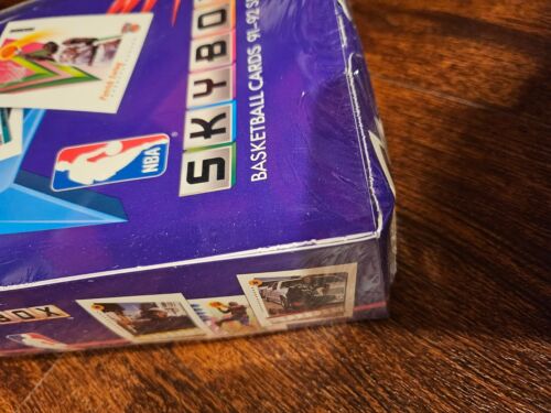 Skybox 91-92 Serie 1 Basketball Box 36 Confezioni Sigillate in Fabbrica Jordan Magic - Foto 2 di 10