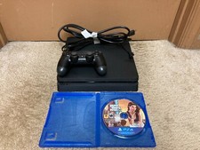 Sony PlayStation 4 PS4 Slim 500GB Console Controller + Grand Theft Auto GTA V