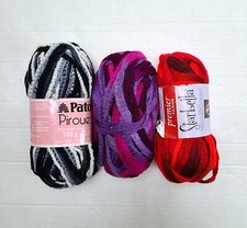 Mixed Lot - 3 skeins - New - 10.5 oz