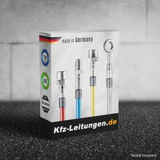 Stahlflex Bremsleitung für NISSAN MICRA C+C  K12  08.05-