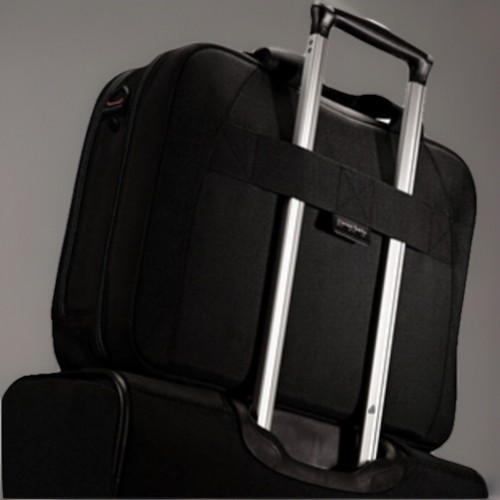 Samsonite Pro 4 DLX 15.6” Laptop Briefcase Black - Business Toploader Bag - Picture 5 of 17