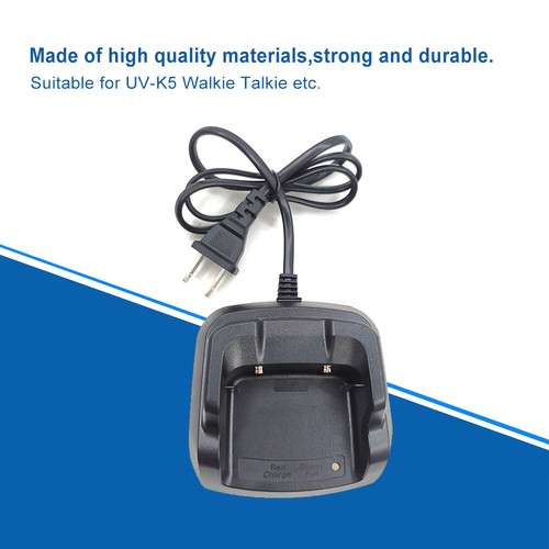 Quansheng UV-K6 Desktop Charger Input 110-240V For Anysecu UV-K5 K6 2-Way Radio - Zdjęcie 6 z 6