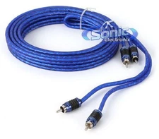 NEW Stinger SI6212 12 Ft 2-Channel 6000 Audiophile Grade RCA Interconnect Cable