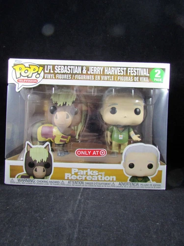 Funko Pop Television Parks & Rec Lil Sebastion & Jerry Harvest Festival Target