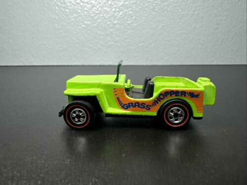 1970 Hot Wheels Redline Grass Hopper Jeep - grün, super Zustand - Bild 4 von 15