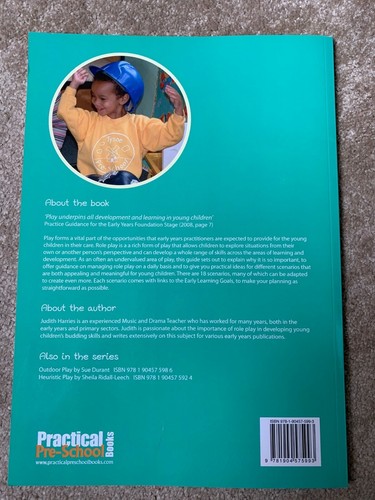 Role Play. Play in the EYFS. Practical Pre School Books By Judith Harries New - Bild 2 von 2