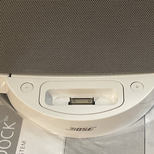 BOSE SoundDock Digital Music System iPod Sound Dock White W/ Power Cord - Picture 10 of 14