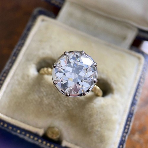 UK elegante 925 Silber gefüllte Ringe Hochzeit Damen Zirkon Schmuck Gr. 6-11 - Bild 14 von 18