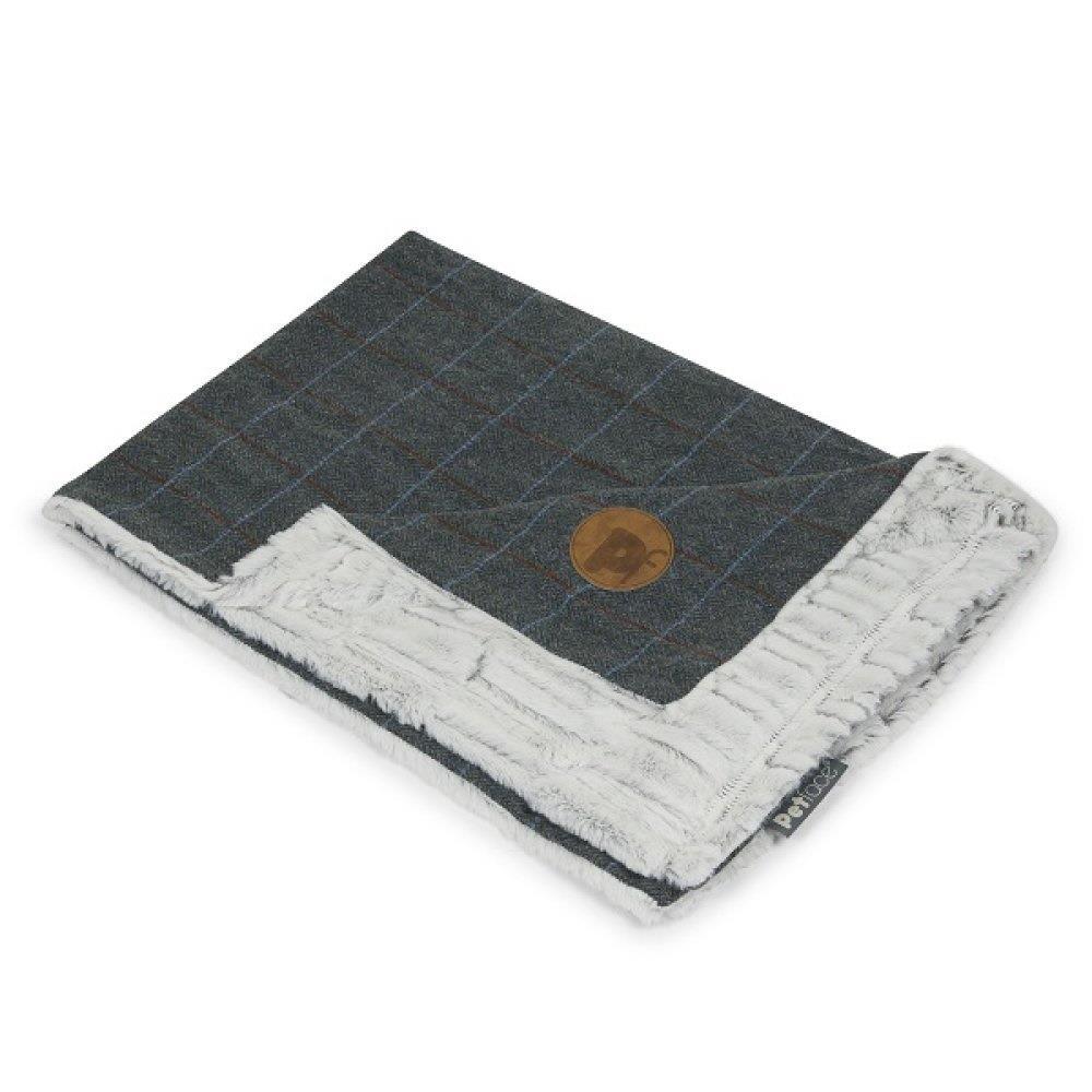 Machine Washable Pet Blanket Fleece Reversible Twilight Tweed Dog Comforter