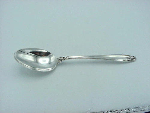 PRELUDE INTERNATIONAL STERLING SERVING SPOON