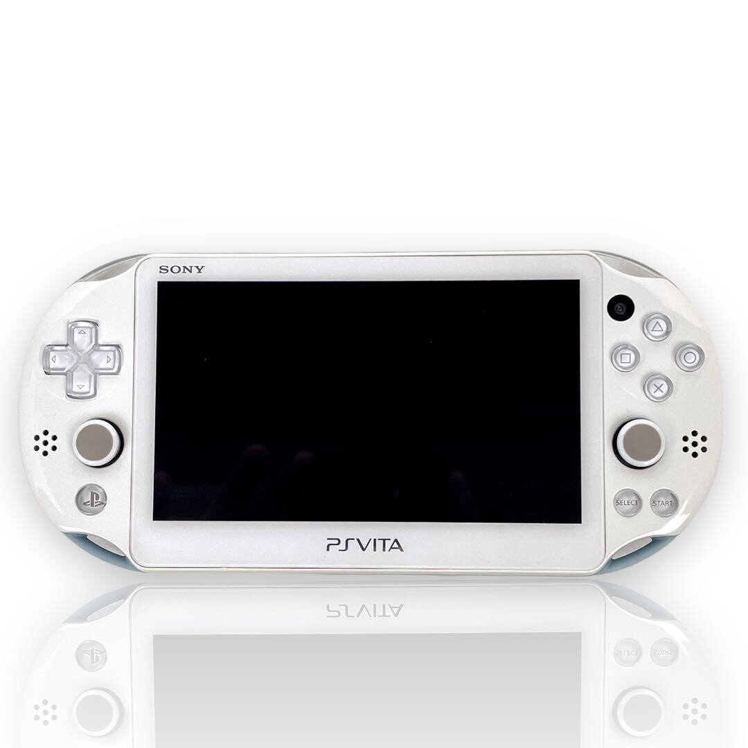 【ほぼ未使用】PSVITA PCH-2000 ホワイト USED PS Playstation vita Wi-Fi model WHITE PCH-2000 ZA12