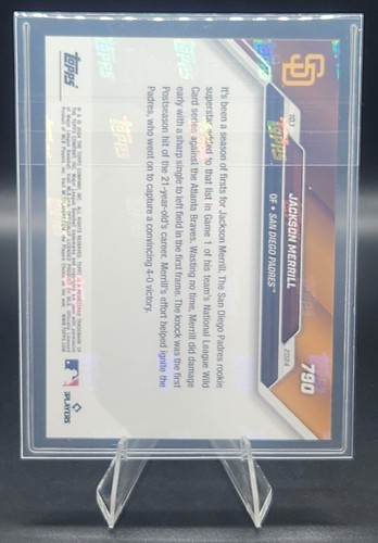 2024 MLB Topps Now San Diego Padres Pick Your Player/Moment Jackson Merrill RC + - Picture 45 of 55