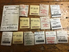 16++ BETTLACH Parts Lot Stems Staffs + More for Watch Repair