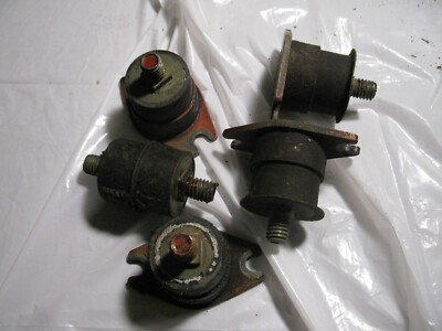 rubber   mounts  1950s  Johnson AD-12  outboard