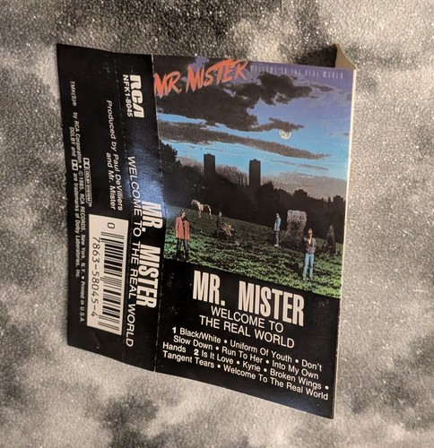 Mr. Mister Cassette Tape - Welcome to Real World 1985 - 1980s Broken Wings Kyrie - Picture 9 of 10