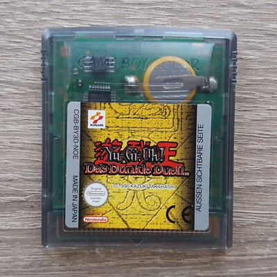 Jeu Yu-Gi-Oh! Duel Des Ténèbres Pour Game Boy Color - Cartouche Seule, Bon état, Sans Boîte