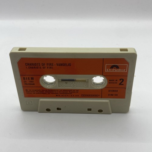 VANGELIS - CHARIOTS OF FIRE  - CASSETTE TAPE ALBUM 1981 - Picture 6 of 10