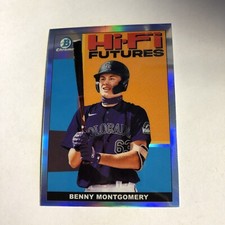 2022 Bowman Chrome Baseball Hi-Fi Futures #HIFI-2 Benny Montgomery