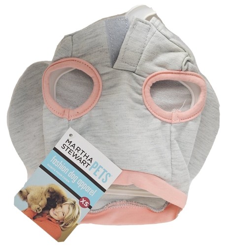 Martha Stewart modische Hundebekleidung rosa & grau Elefant Hoodie XS - neu mit Etikett - Bild 14 von 14