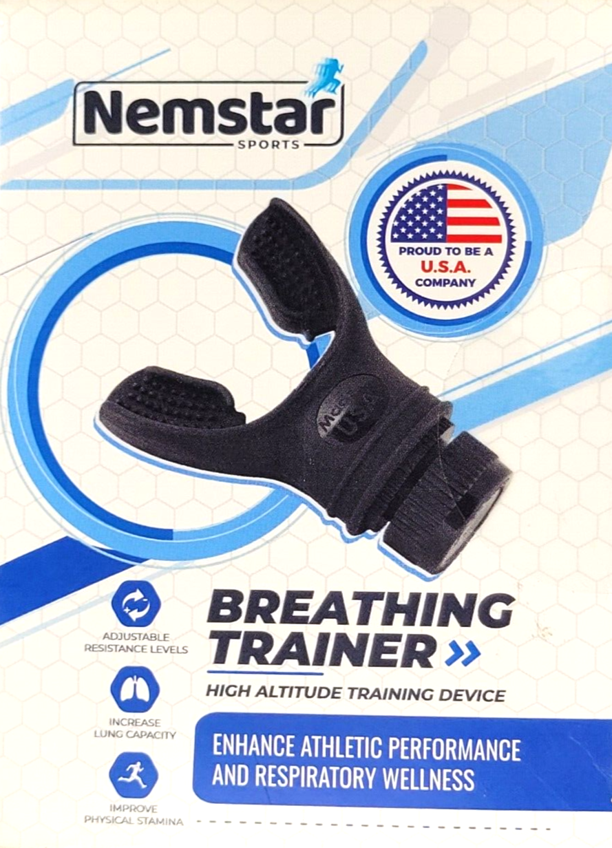 Nemstar Breathing Trainer Lung Exercise Device High Altitude Cardio
