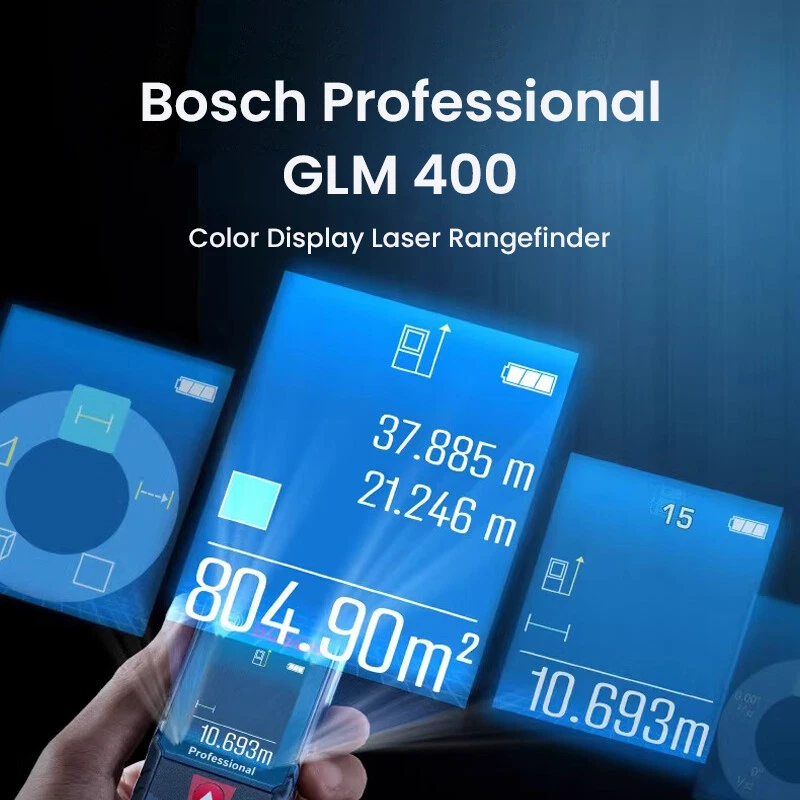 Bosch Glm400 Laser Rangefinder House Decoration Professional Measurement Tool - Image 3 of 4
