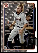 2015 Bowman Draft Picks & Prospects #20 Cam Gibson Detroit Tigers