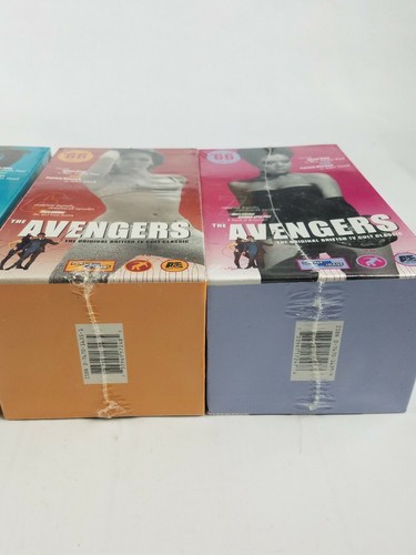 The Avengers VHS Box '65 '66 Set 1 & 2 British TV Cult Classic NIB Sealed - Picture 9 of 12
