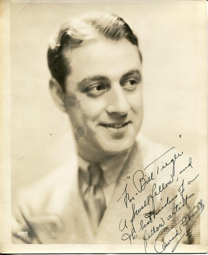 CONRAD THIBAULT BARITON RADIOSÄNGER / SÄNGER SIGNED PHOTO AUTOGRAMM