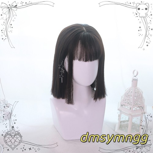 Japanische Lolita Gothic Luftpony Haarperücke Harajuku Farbverlauf süßes Haarteil #8-5 - Bild 6 von 11