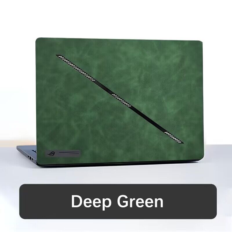 Qses Sticker Leather Sticker Skin Cover for ASUS ROG Zephyrus G16 2024 GU605M 16 ...