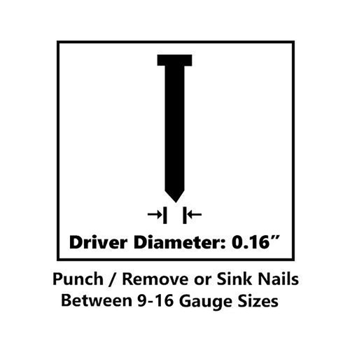 Heavy Duty Professional Air Punch Nailer / Nail Remover / Nail Puller with US S7 - 第 12/12 張圖片