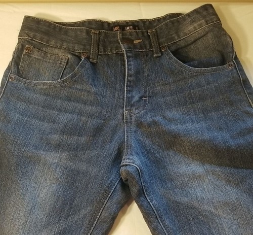 2 NEW Big Boys Lee Denim Jeans Straight Skinny Fit Size 12 Slim & 12 Relaxed Fit - Picture 7 of 11