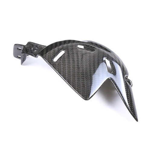 2018-2022 For Ducati Panigale V4 / S Carbon Fiber Engine Chain Sprocket Cover - Picture 6 of 11