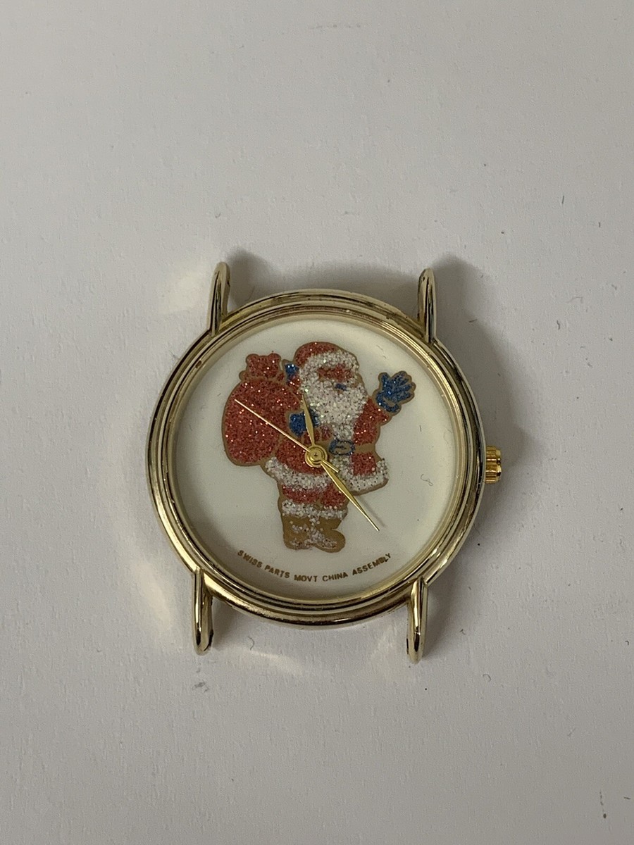Santa Claus Christmas Watch Swiss Parts - No Band | eBay