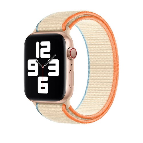 Correa de nailon para Apple Watch Series Ultra 8 7 6 SE correa pulsera accesorios bucle - Imagen 67 de 135