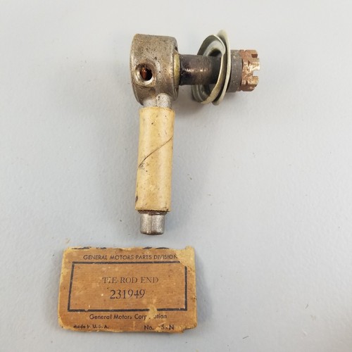 New NOS 1937-38 PONTIAC & OLDS LH TIE ROD END; OEM NOS GM# 231949 - Picture 2 of 3