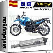 tubo de escape homologado c maxi race-tech arrow por bmw f650 f-650 gs 2011 11