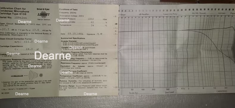 B&K type4133 free field microphone - Image 4 of 4
