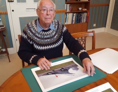 Pair of CONCORDE aviation prints signed by Bannister & Lidiard + the artist! - Picture 8 of 9