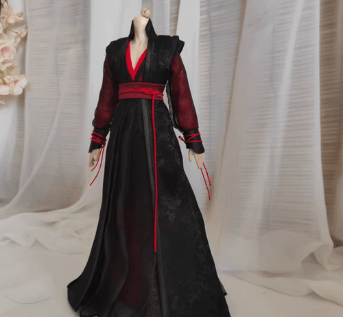 Action figure maschili 1/6 Hanfu abbigliamento fatto a mano per corpo/set 12'' - Foto 3 di 5