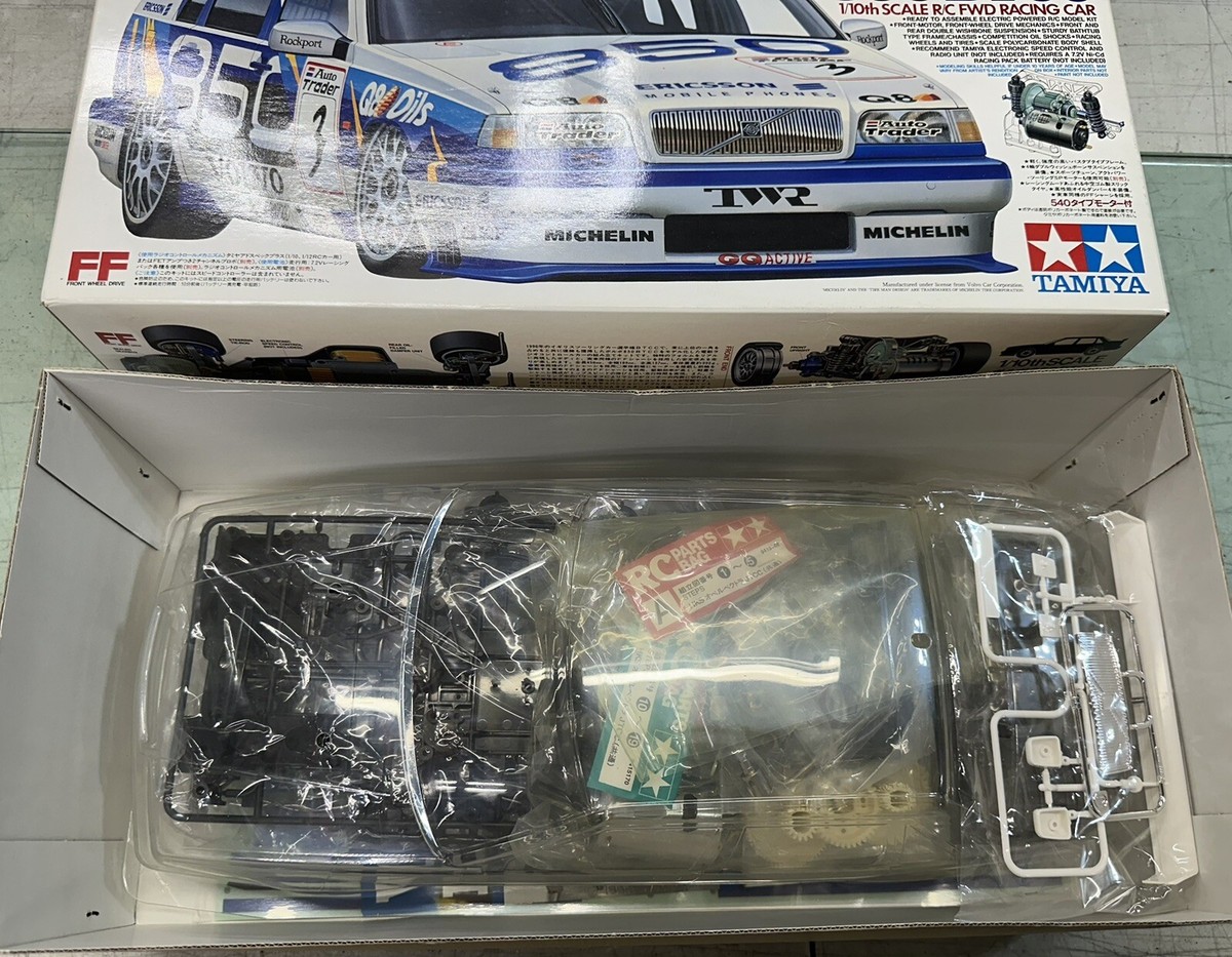 Vintage NIB Tamiya 1/10 R/C Volvo 850 BTCC 58183 FF-01 Vintage NIB Tamiya 1/10 R/C Volvo 850 BTCC 58183 FF-01