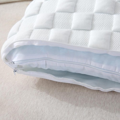 White Bamboo Memory Foam Pillow Orthopedic Anti-Bacterial Premium Support Pillow - Picture 151 of 199