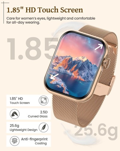 Smart Watch for Men (Call Receive/Dial) Rugged Tactical Fitness Tracker - Picture 9 of 14