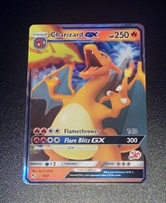 Pokémon TCG Charizard GX Hidden Fates 9/68 Holo Ultra Rare