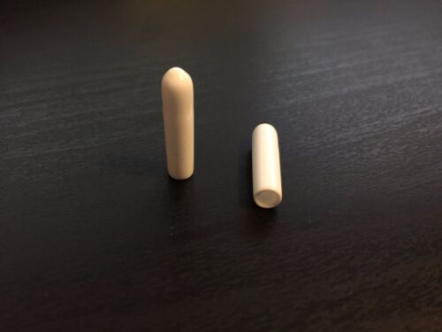 Tapa redonda flexible blanca para tubos, alimentos - vinilo de grado listado por la FDA, 3/4" de altura - Imagen 7 de 18